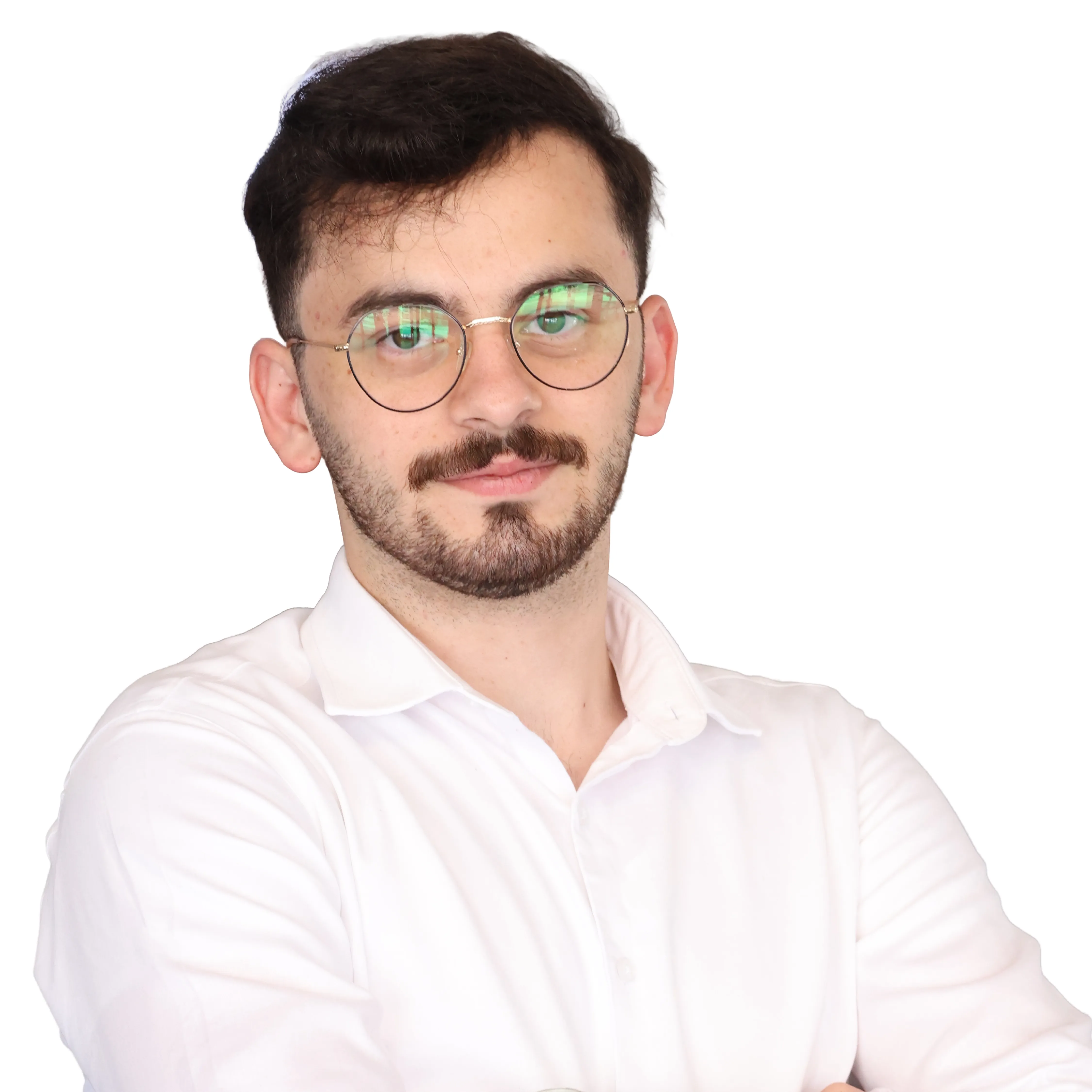 Portrait of AbdulRahman Jandali, founder and speaker of Junior Talks
